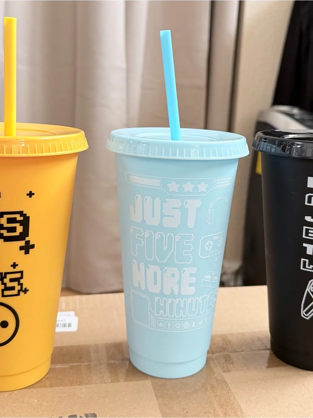 Party Cups Set - Yellow Bonus Points Gaming Design
